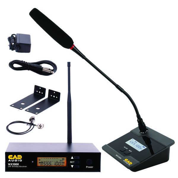 WX1000GN Wireless Gooseneck Microphone System